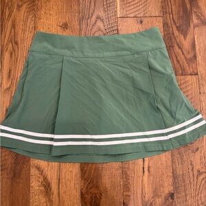 Calia Truelight Women’s 15” Golf Skort Skirt Dark Green Size 10 NWT